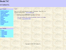 Tablet Screenshot of deskcnc.com